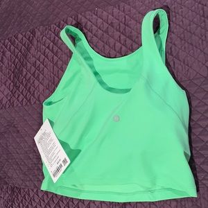 Just bought this Lululemon align high neck tank. Size 6.  Lime green.